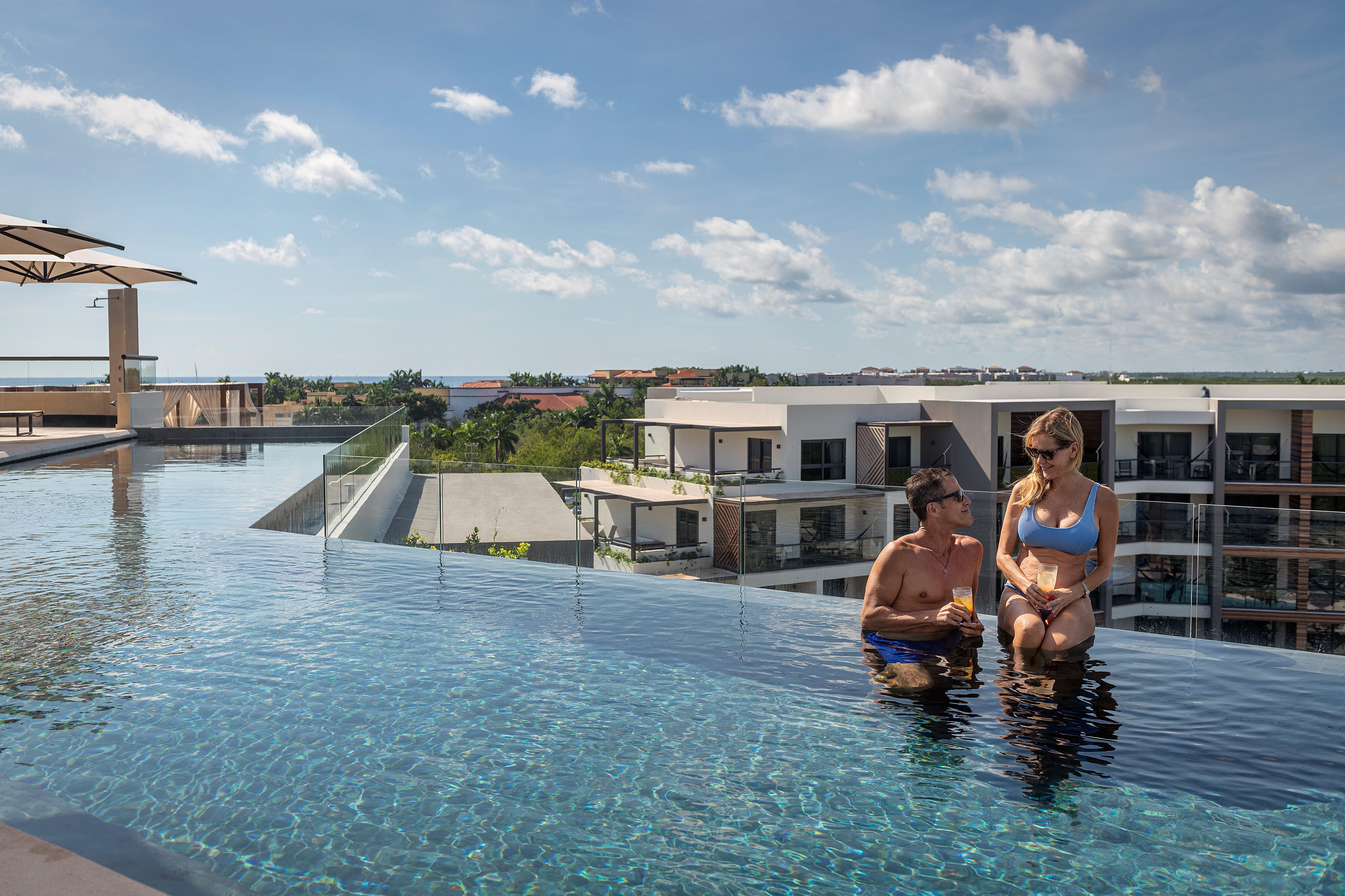 A Private Junior Suite At The All-Inclusive, Ventus At Marina El Cid Spa & Beach (Adults Only) Puerto Morelos Ngoại thất bức ảnh